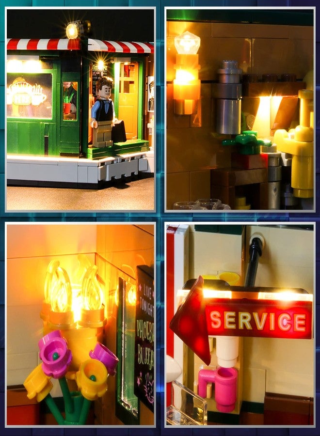 Vaodest مصباح LED من Vaodest لنموذج Lego Central Perk 21319، متوافق مع النموذج 21319 (مصباح LED فقط، وليس مجموعة مكعبات البناء). - Image 2